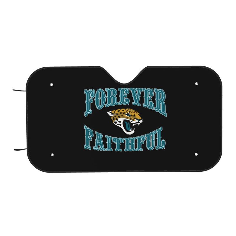Jacksonville Jaguars Printing car multi size front windshield sunshade car windshield sunshade
