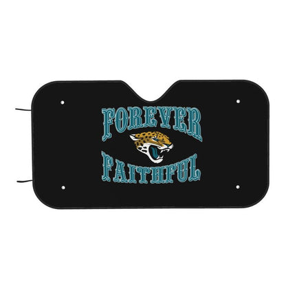 Jacksonville Jaguars Printing car multi size front windshield sunshade car windshield sunshade