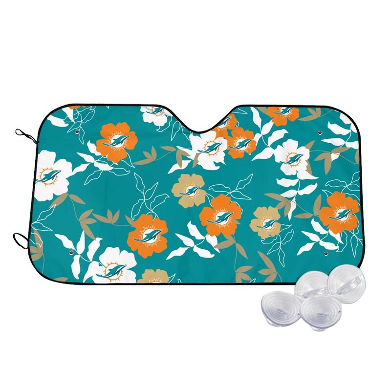 Miami Dolphins Printed car windshield sunshade front windshield sunshade (multi size)