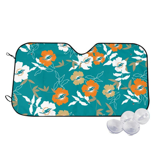 Miami Dolphins Printed car windshield sunshade front windshield sunshade (multi size)