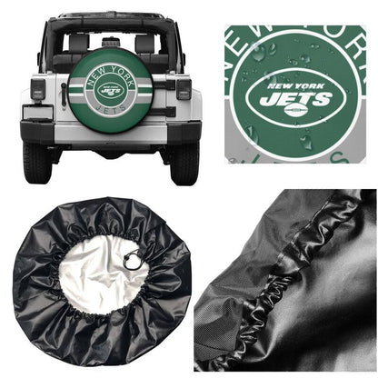 New York Jets Print tire protection cover car sun protection tire protection cover