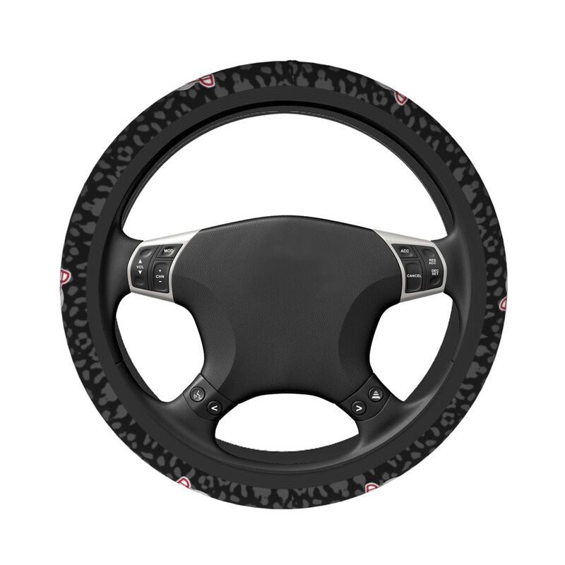 New England Patriots 1 Printed elastic steering wheel cover car steering wheel protective cover