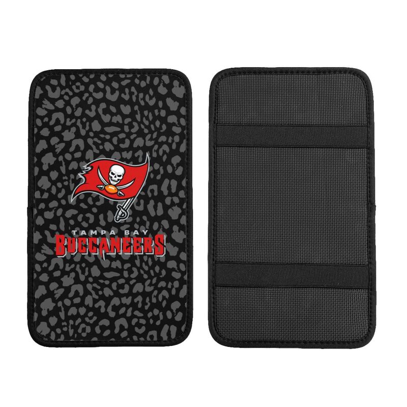 Tampa Bay Buccaneers printed Car handrail box cushion Personalized car armrest cover