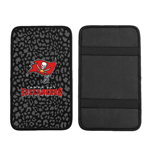 Tampa Bay Buccaneers printed Car handrail box cushion Personalized car armrest cover