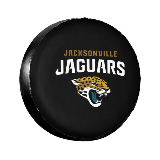 Jacksonville Jaguars 2 Print tire protection covers car sunscreen tire protection covers