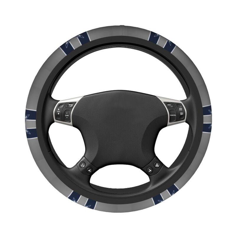 Dallas Cowboys Printed breathable elastic steering wheel protective cover