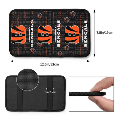 Cincinnati Bengals Printed car armrest box pad anti-abrasion pad