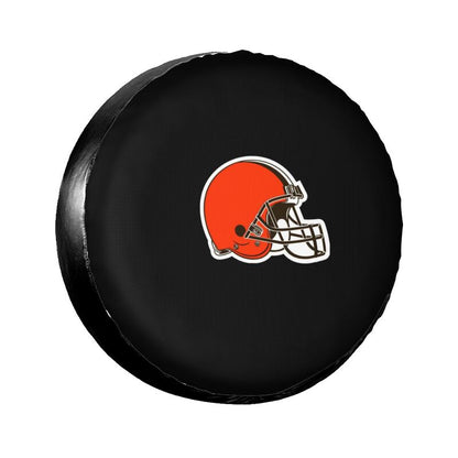 Cleveland Browns Printing tire protection cover car sun protection tire protection covers