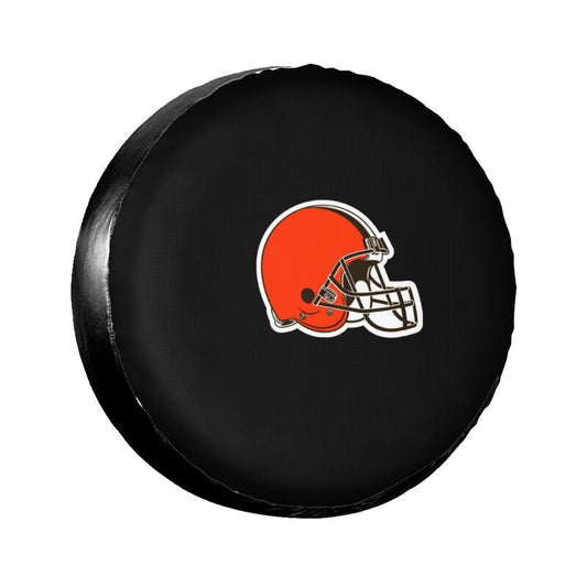 Cleveland Browns Printing tire protection cover car sun protection tire protection covers