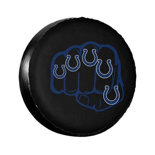 Indianapolis Colts Print tire protection cover car spare tire dust protection covers