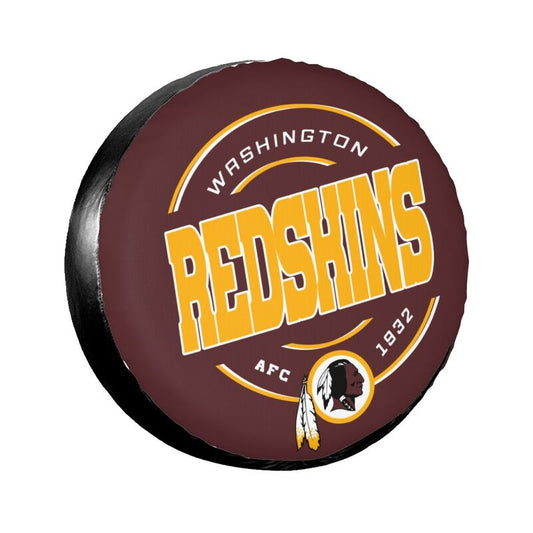 Washington Redskins Printing car tire protection cover car spare tire dust protection cover