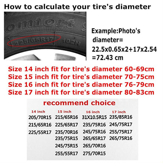 Green Bay Packers Printed tire protection cover car spare tire dust protection covers