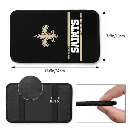 New Orleans Saints Printed car armrest box pad Protective pad