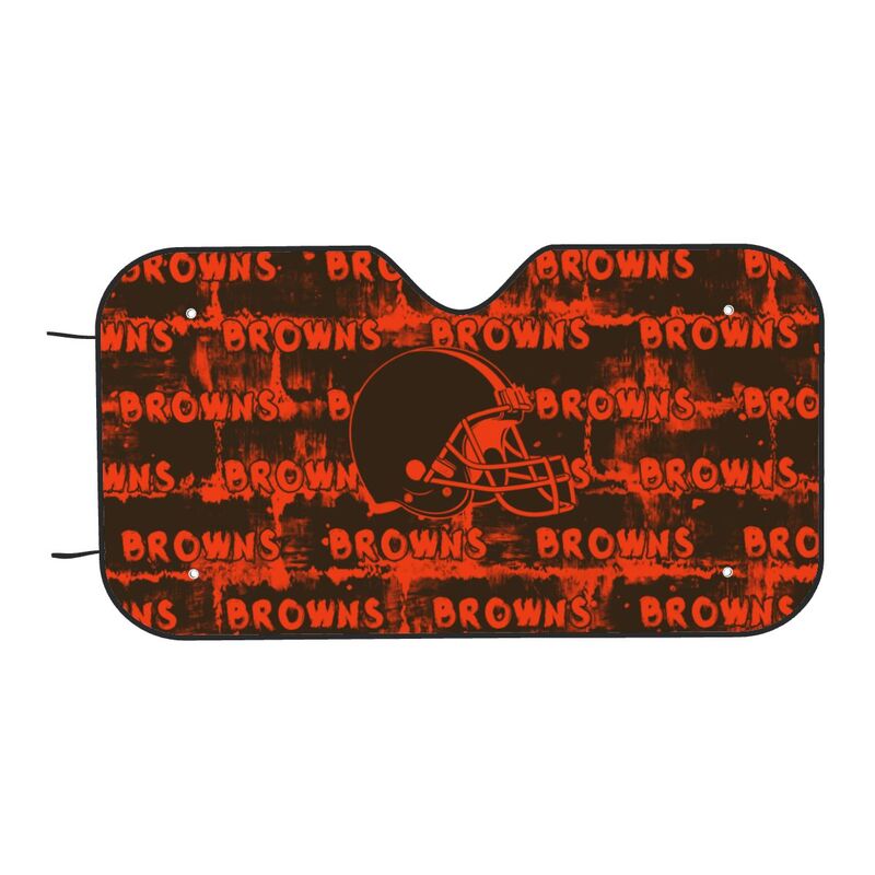 Cleveland Browns Printed front windshield sunshade car windshield sunshade (multi size)