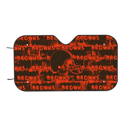 Cleveland Browns Printed front windshield sunshade car windshield sunshade (multi size)