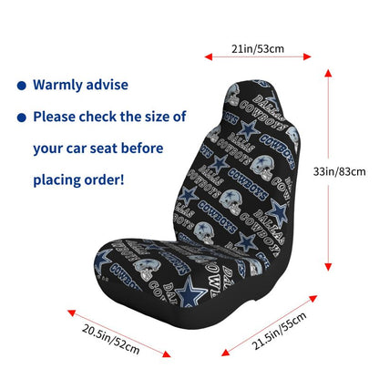 Dallas Cowboys Printed seat dust protection cover car seat protective cover