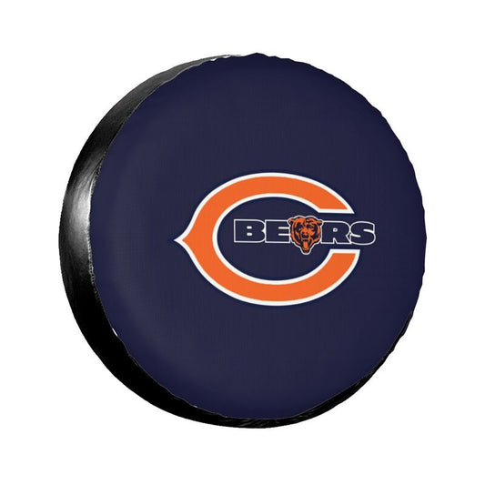 Chicago Bears Print tire protection covers car sunscreen tire protection covers