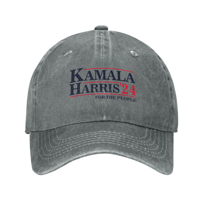 Kamala Harris 2024 Printing unisex baseball cap adjustable hats Outdoor leisure hat trucker cap