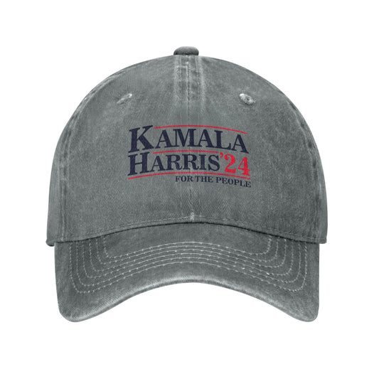 Kamala Harris 2024 Printing unisex baseball cap adjustable hats Outdoor leisure hat trucker cap
