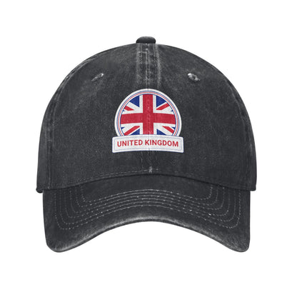 United Kingdom Country Badge Printed unisex baseball cap adjustable cap outdoor sun hats trucker hat