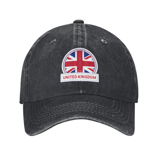 United Kingdom Country Badge Printed unisex baseball cap adjustable cap outdoor sun hats trucker hat