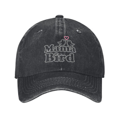 Mama Bird Printed unisex baseball cap adjustable cap outdoor hats trucker gift hat