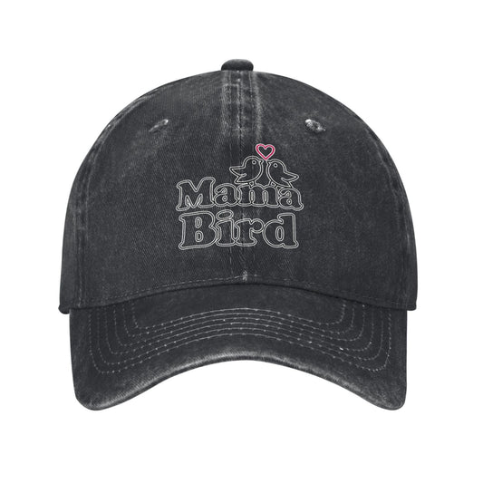 Mama Bird Printed unisex baseball cap adjustable cap outdoor hats trucker gift hat