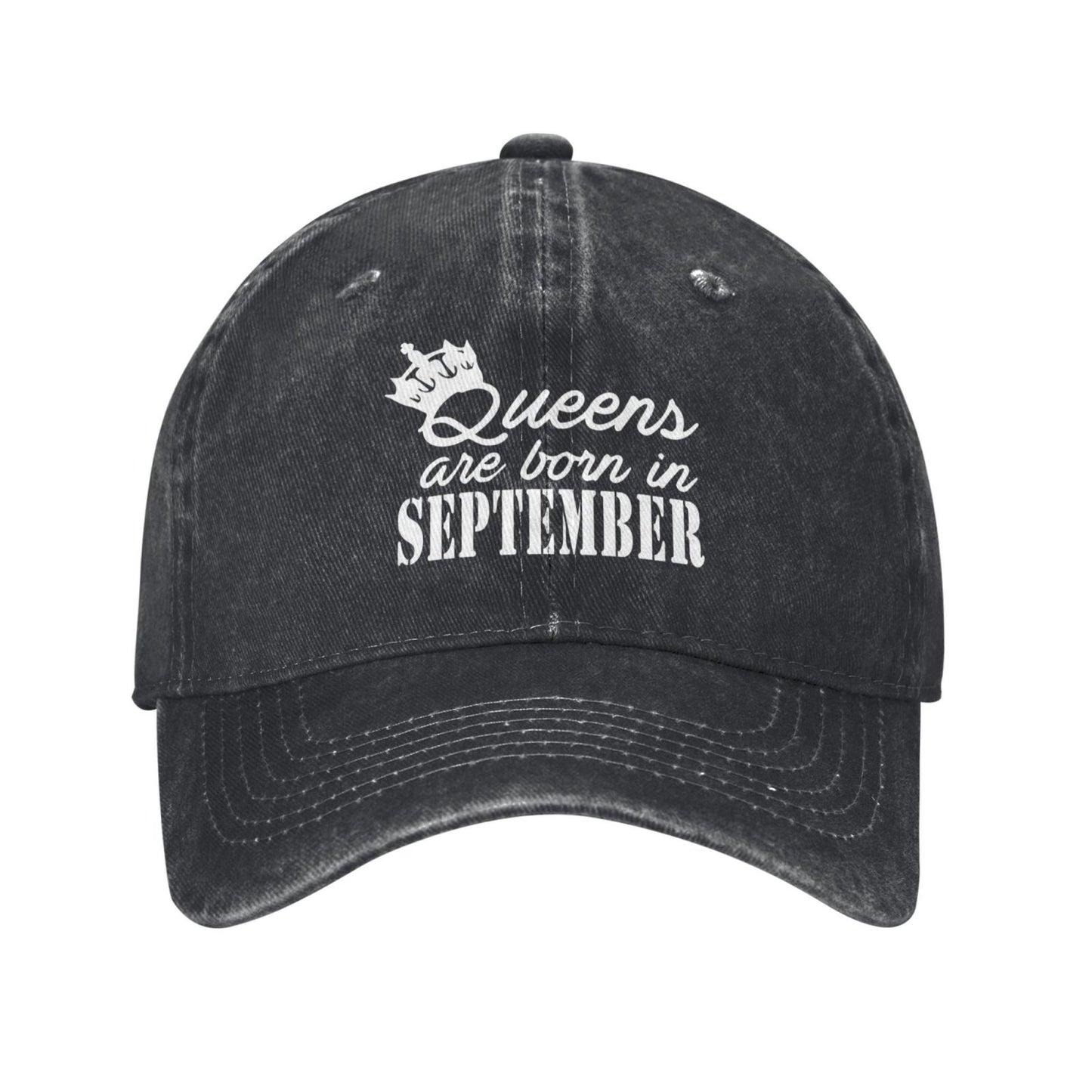 Birthday Gift For Queens Are Born In September Printed unisex baseball cap adjustable cap outdoor sun hats trucker hat
