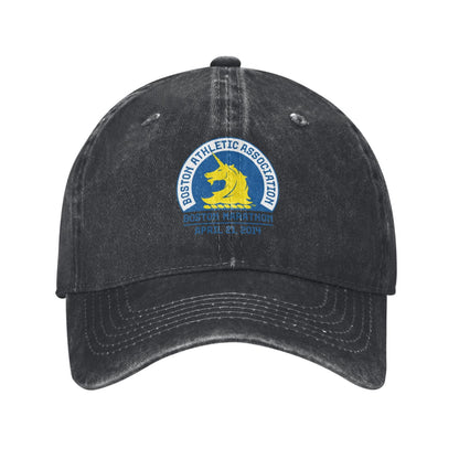 Boston Marathon Printed unisex baseball cap outdoor hats adjustable cap trucker gift hat