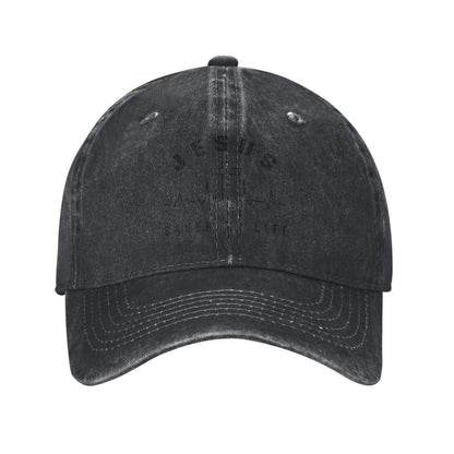 Jesus-Saved My Life Printed unisex baseball cap adjustable cap outdoor sun hats trucker hat
