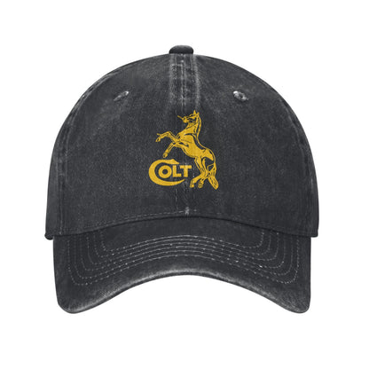 Colt Firearms Logo Printed unisex baseball cap adjustable cap outdoor sun hats trucker hat