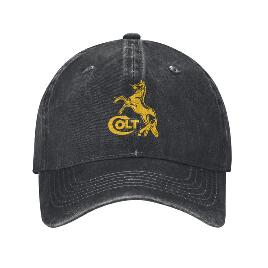 Colt Firearms Logo Printed unisex baseball cap adjustable cap outdoor sun hats trucker hat