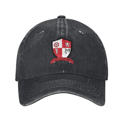 Leicestershire County Printed unisex baseball cap adjustable cap outdoor sun hats trucker hat