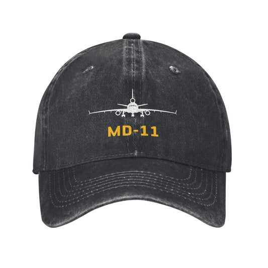 MD-11 Printing unisex baseball cap adjustable hats Outdoor leisure hat veteran gift