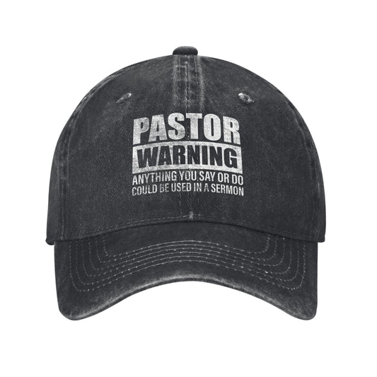 Anything You Say Or Do Could Be Used In A Sermon Printed unisex baseball cap adjustable cap outdoor sun hats trucker hat