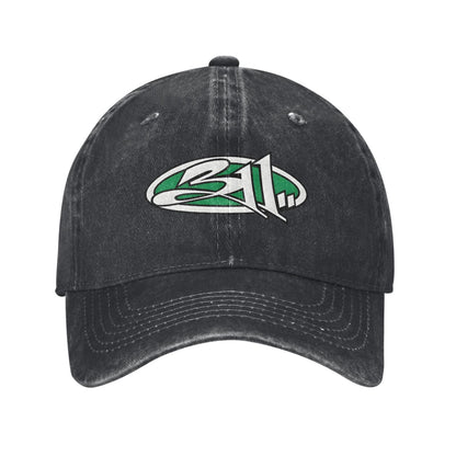 311 Band Prints Printed unisex baseball cap adjustable cap outdoor sun hats trucker hat