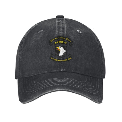 101st Airborne Division Vietnam Veteran Printed unisex baseball cap outdoor hats adjustable cap trucker gift hat