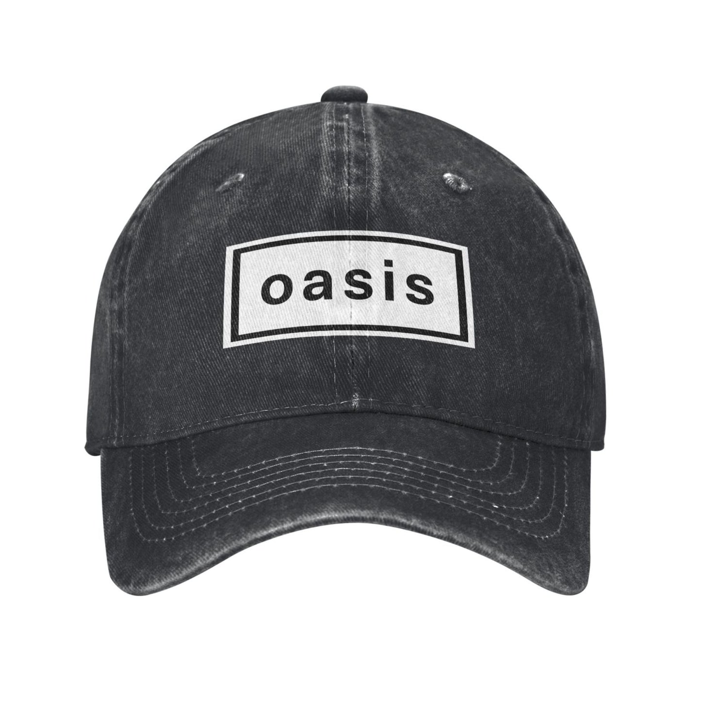 Official Oasis Printed unisex baseball cap adjustable cap outdoor trucker hat veterans Gifts