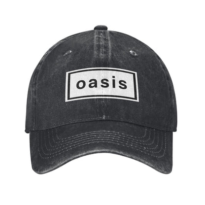 Official Oasis Printed unisex baseball cap adjustable cap outdoor trucker hat veterans Gifts