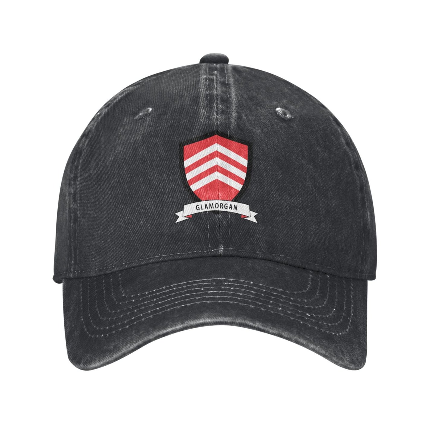 Glamorgan County Printed unisex baseball cap adjustable cap outdoor sun hats trucker hat