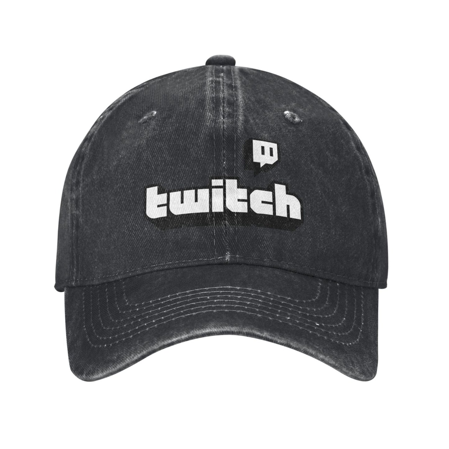 TWITCH Printing Printed unisex baseball cap adjustable cap outdoor sun hats trucker hat