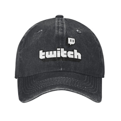 TWITCH Printing Printed unisex baseball cap adjustable cap outdoor sun hats trucker hat
