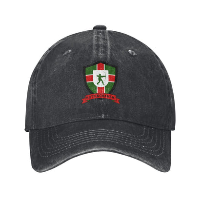 Nottinghamshire County Printed unisex baseball cap adjustable cap outdoor sun hats trucker hat