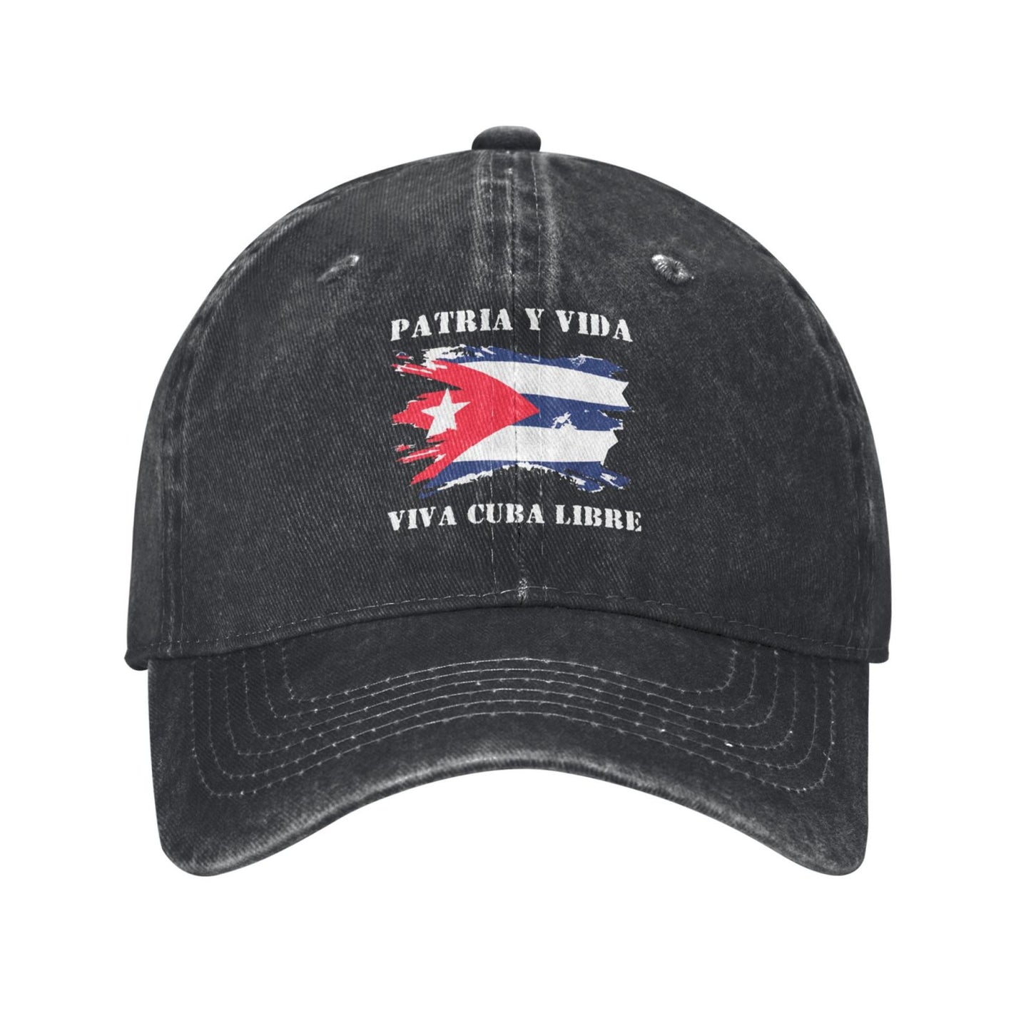 Patria Y Vida Viva Cuba Libre Printed unisex baseball cap adjustable cap outdoor sun hats trucker hat