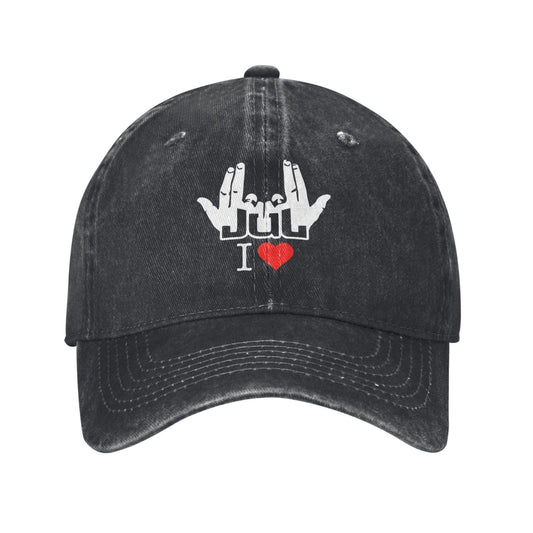 July Signature And Peace Printed unisex baseball cap adjustable cap outdoor sun hats trucker hat