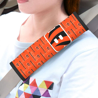 Cincinnati Bengals personalized seat belt protective cover Car seat belt protective cover