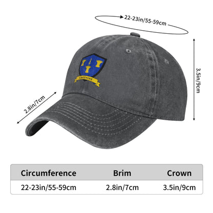 Cheshire County Printed unisex baseball cap adjustable cap outdoor sun hats trucker hat