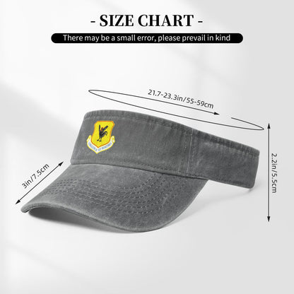USAF-18th Wing Printing adjustable Empty Top Baseball Sun Cap unisex outdoor sport hat veterans gift