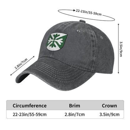 Wappen At Schlaiten Printed unisex baseball cap adjustable cap outdoor sun hats trucker hat