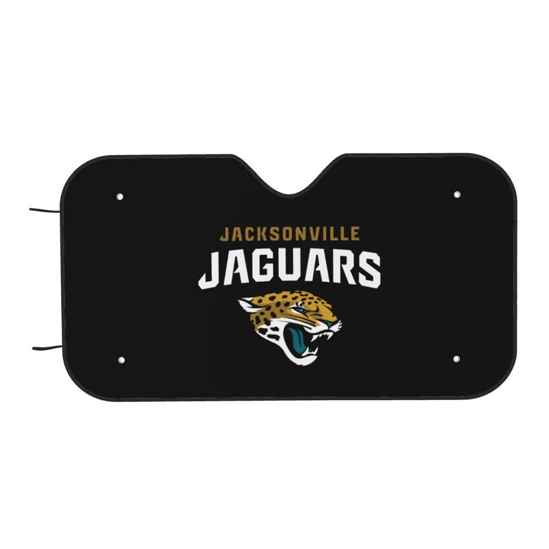 Jacksonville Jaguars 2 Print suitable for front Car windshield sunshades Car windshield sunshades